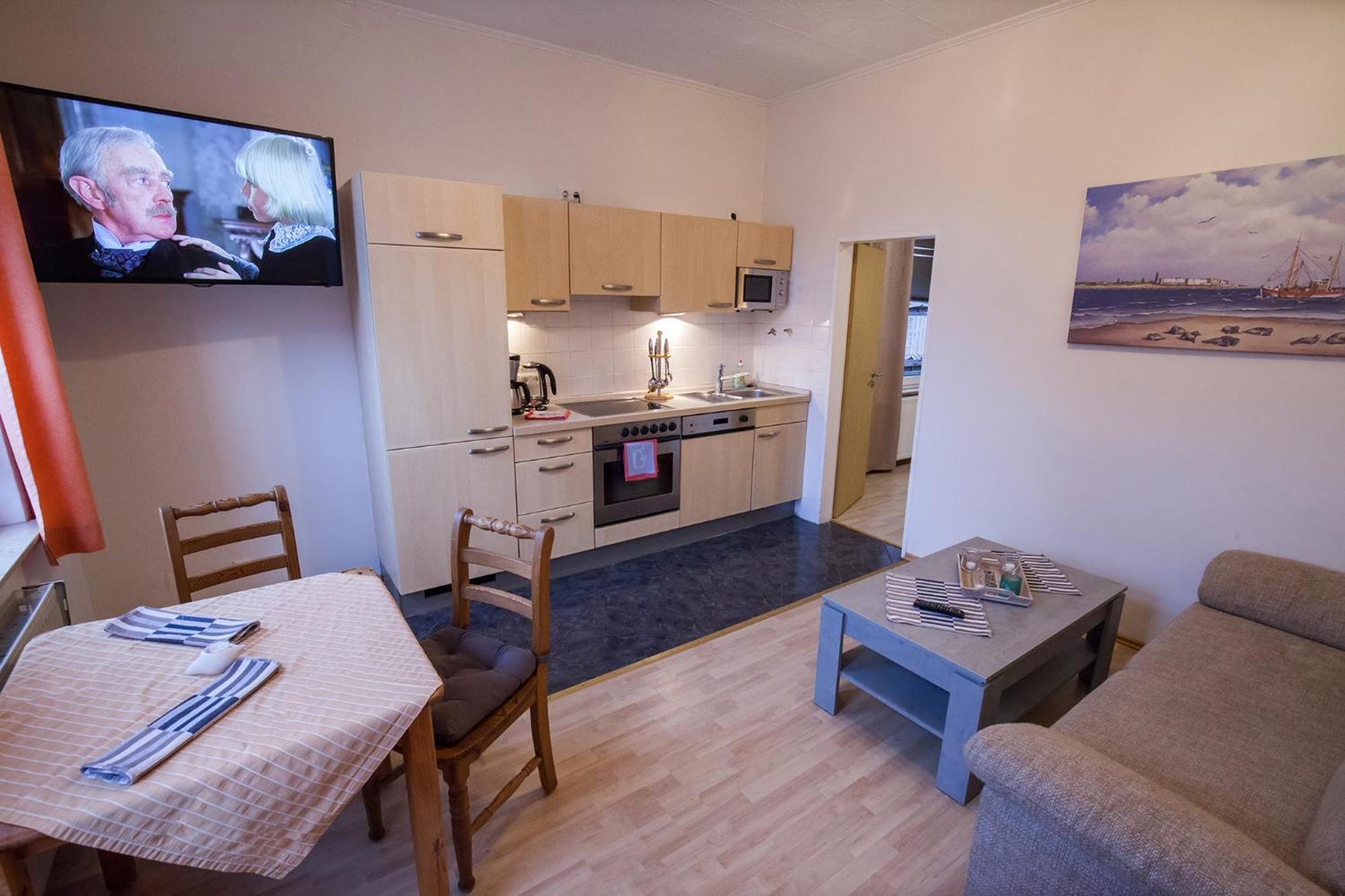 Haus Pop Appartement Borkum Buitenkant foto