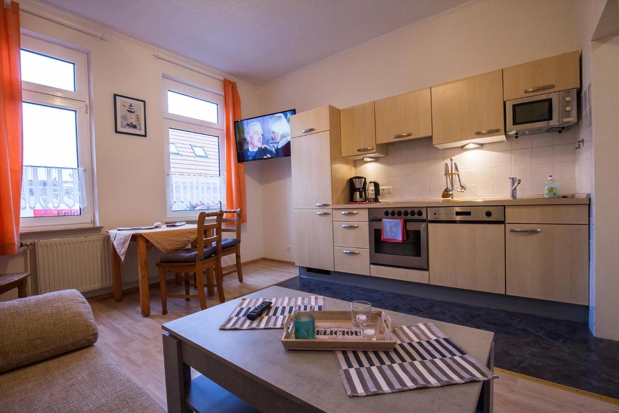 Haus Pop Appartement Borkum Buitenkant foto